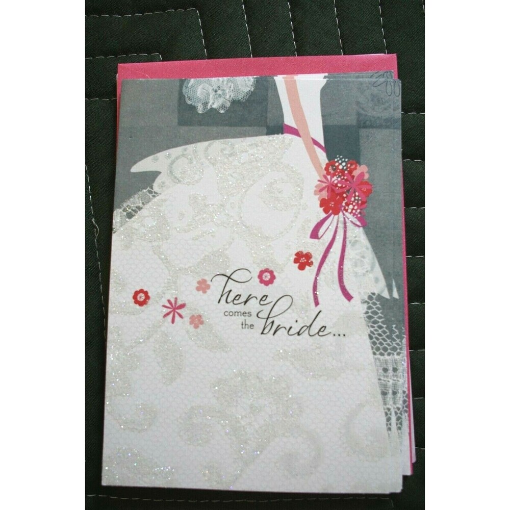 NEW Hallmark Wedding Bridal Shower Invitations Greeting Card - 6 Invitations